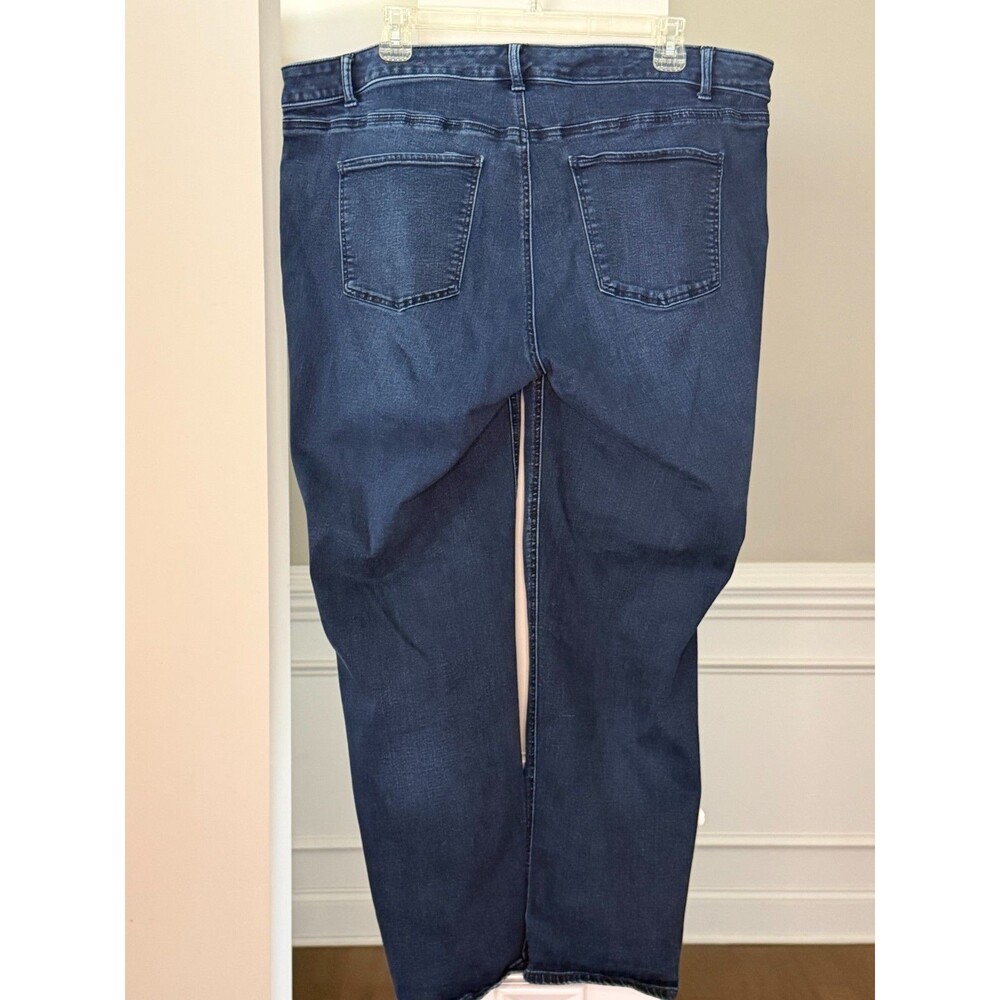 Talbots Flawless Five Pocket Straight Leg Medium Wash Sz 18 Women's Petite - Picture 3 of 6